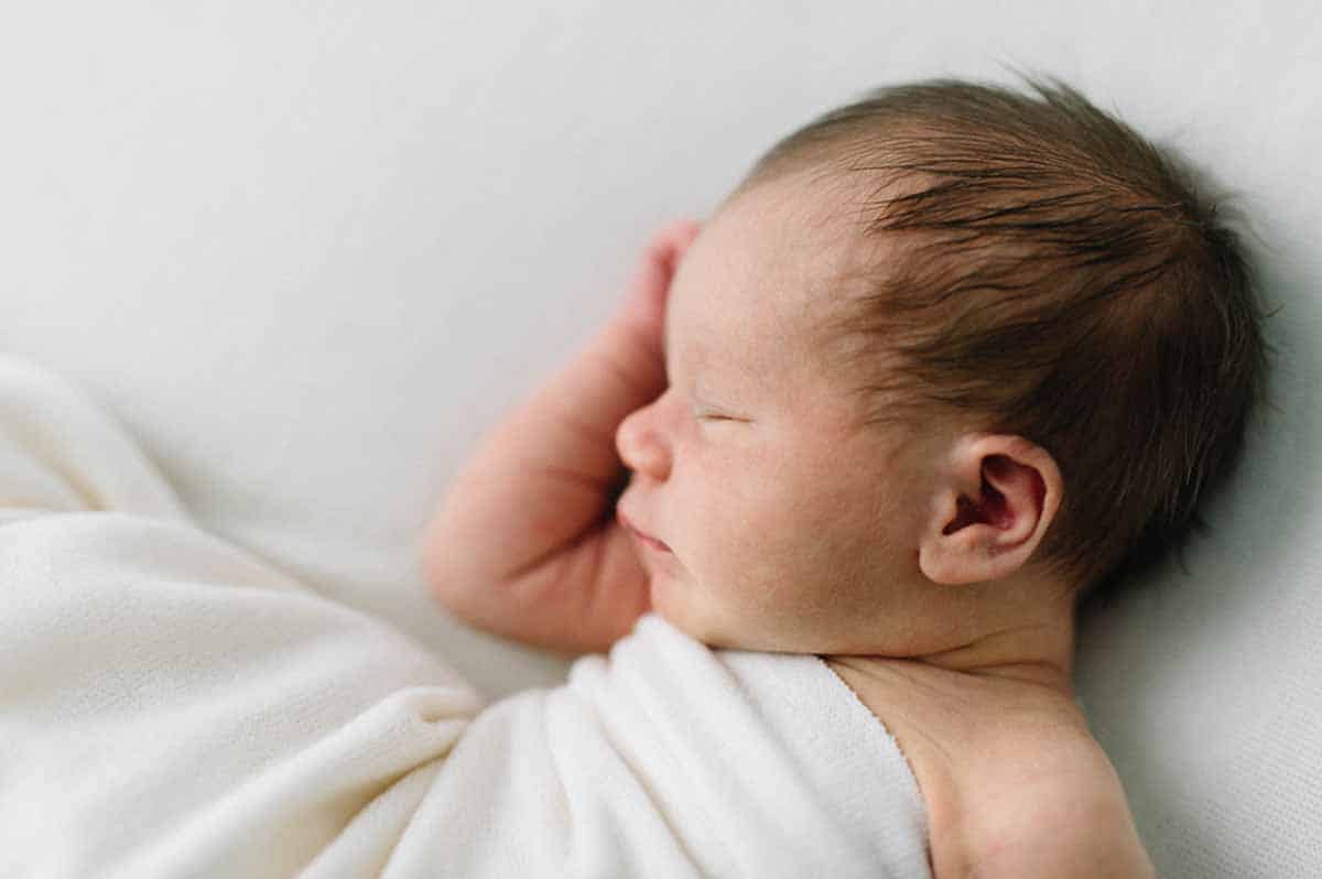 Det kræver en god baby fotograf at lave smukke babybilleder i Vejle